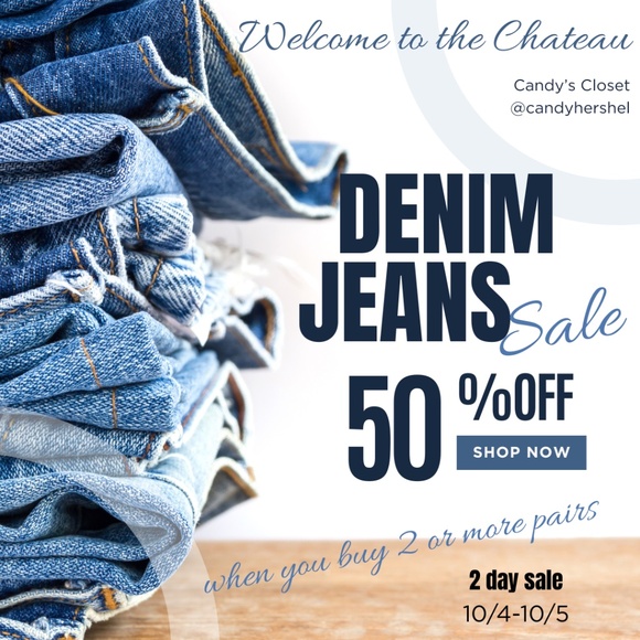 DENIM SALE - Picture 1 of 1